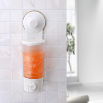 双庆家居 强力吸盘洗手液瓶壁挂式皂液器 SQ-1900