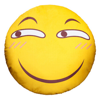 滑稽抱枕表情包害怕脸恶搞毛绒公仔暖手抱枕情人节礼物动漫 滑稽 40cm