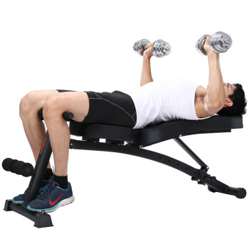仰卧板 哑铃凳 多功能收腹器仰卧起坐健身器材健腹板小飞鸟训练器