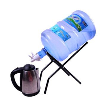
                                        矿泉水桶大桶水饮水机抽水器纯净水桶装水压水器支架子水嘴饮水机龙头 台式钢架+水嘴                