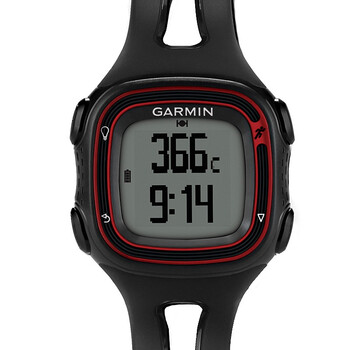 佳明（Garmin）美国GPS户外时尚跑步运动腕表Forerunner10(黑色 男款 50米防水 微博分享 一键开启）