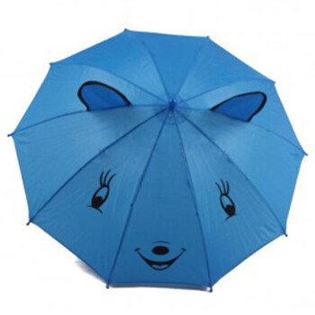
                                                            一口米 儿童雨伞可爱猫耳朵中号 涤纶小孩用道具伞 跳舞玩具晴雨伞公主长45cm 伞面79cm颜色随机                