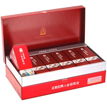正官庄 人参高丽参提取液饮料 无糖红参汁 90ml*30包 礼盒