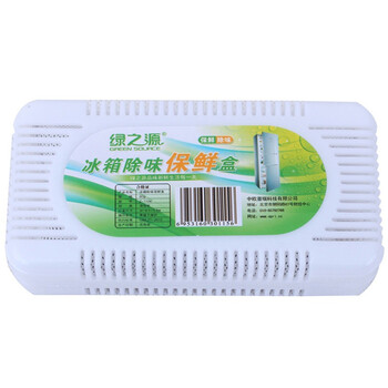 
                                        
                                                            绿之源 冰箱保鲜除味盒精装6盒装 活性炭包冰箱除味剂除异味碳包                