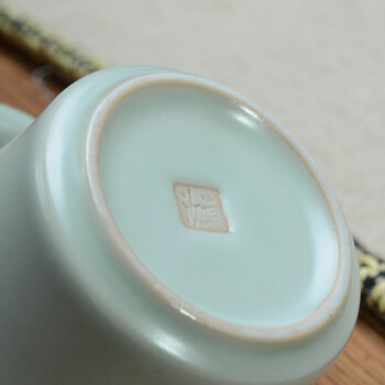 
                                                                                汝道（RUDAO） 汝窑功夫茶具套装 陶瓷茶壶茶杯整套可养金丝开片 家用泡茶器 汝窑-四方壶12头礼盒套装                