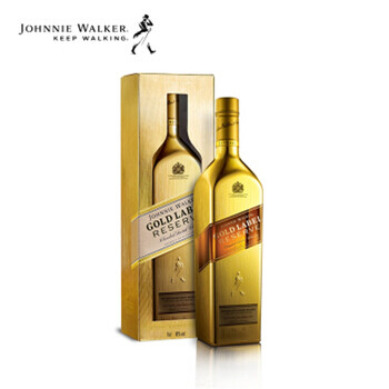 帝亚吉欧尊尼获加johnniewalker洋酒金方金牌苏格兰进口威士忌750ml