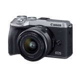 佳能(canon) eos m6 mark ii微单美颜自拍数码照相机m62代二代入门级