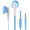 欧凡（OVANN） OV-E15 手机耳机 立体声耳塞式耳机 可通话 白蓝色