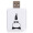 川宇 C311 USB3.0 SDXC读卡器 传输速度达5GB/s 白色