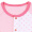 【minimoto小米米】粉色憧憬系列 长袖对襟连身衣 粉红 0-3月  身高52cm