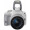佳能（Canon） EOS 100D 单反套机（EF-S 18-55mm f/3.5-5.6 IS STM镜头）白色