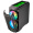 酷冷至尊(CoolerMaster)MasterCase H500P中塔主机机箱(EATX主板/双20cmARGB风扇/0.8mm板材/360水冷/长显卡)