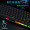 黑爵（Ajazz）极客AK33 RGB版背光游戏机械键盘 黑色青轴 背光 游戏 办公 电脑 笔记本键盘