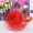 途尊（kingtrip）儿童透明小丝巾幼儿园演出舞蹈表演马卡龙糖果色纯色纱巾雪纺 红色 60*60cm
