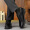 伊施玛雅（Ishmaiah）皮鞋男士舒适商务休闲鞋英伦正装鞋系带透气休闲鞋子 1607 黑色 39