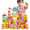 丹妮奇特 100粒十二生肖大颗粒木质积木男孩女孩儿童玩具木制宝宝拼图收纳桶婴儿3-6周岁生日礼物