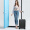 美旅拉杆箱 20英寸时尚登机箱 商务男女行李箱超轻万向轮旅行箱密码锁AX9黑色
