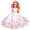 爸爸妈妈（babamama）娃娃 公主洋娃娃儿童玩具 女孩过家家换装玩偶 白色裙 B6104新年送礼物
