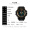 时刻美（skmei）学生手表初高中生手表潮流时尚多功能夜光显示电子表1155B金色