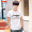 李宁（LI-NING） 短袖T恤夏季新品休闲系列男子圆领速干透气上衣跑步健身短袖运动服 标准白-(纯棉) S(165)