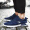 卡帝乐鳄鱼（CARTELO）男鞋夏季休闲鞋男士潮鞋透气网鞋子男运动鞋 KDL2602 蓝色 39