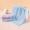 竹之锦小毛巾竹纤维儿童洗脸洗澡毛巾幼儿园擦手巾蓝色27×50cm 55g