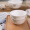 丰竹（bamboo）陶瓷餐具碗碟套装两人食餐具套装盘子碗套装简爱10头家用微波炉适用