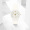 斯沃琪（Swatch）瑞士手表  原创系列 白衣主教 夜光生日礼物男女简约石英表GW164