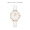 丹尼尔惠灵顿（DanielWellington）DW女表金边白色皮质表带28mm白盘欧美简约风生日礼物DW00100249