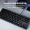 达尔优（dareu）DK100 机械键盘 有线键盘 游戏键盘 87键 无光 双色注塑 电脑键盘  黑色黑轴