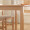 家逸实木餐桌现代简约吃饭长桌子会议洽谈桌小户型餐厅家具1.2米单桌