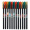 真彩(TRUECOLOR)0.35mm黑色中性笔签字笔水笔 全针管 12星座联盟系列 12支/桶 GP7037