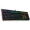 达尔优（dareu）EK925暗夜流光机械键盘 有线键盘 游戏键盘 108键 双区RGB幻彩 简约 吃鸡键盘 黑色黑轴 自营