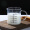 明尚德厨房毫升量杯500ml单只装带刻度玻璃杯牛奶杯微波炉可加热刻度杯烘焙杯子CH384