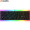 达尔优（dareu）EK925暗夜流光机械键盘 有线键盘 游戏键盘 108键 双区RGB幻彩 简约 吃鸡键盘 黑色黑轴 自营
