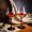 RCOMS1950红酒杯套装无铅玻璃勃艮第中460ML红酒杯酒具套装6红杆杯1醒酒器