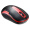 摩豹（Motospeed）G11 无线便携鼠标 笔记本电脑办公 即插即用 省电耐用 黑红色
