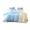 水星家纺 床上四件套纯棉 床品套件全棉被套床单被罩 伊科斯 加大双人1.8米床