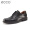 爱步（ECCO）商务正装系带休闲皮鞋男 耐磨柔软舒适减震德比鞋  霍顿 621164 黑色01001 40