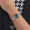 罗西尼(ROSSINI)手表 雅尊商务系列不锈钢石英情侣表女表R6356W04H
