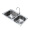九牧（JOMOO）02094 不锈钢水槽 贝克巴斯（BECBAS）DM280 垃圾处理器家用厨房粉碎机厨房经济实惠放心套组