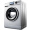 格兰仕（Galanz）8公斤大容量全自动滚筒洗衣机 智能Wifi控制 一级变频节能除菌 银色 XQG80-D8312V/J