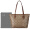 COACH 蔻驰 奢侈品 女士大号托特包手提单肩卡其色PVC F58292 IME74