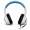 欧凡（OVANN） X6 头戴式专业游戏电脑耳机耳麦 语音带麦克风话筒 白蓝色