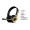 欧凡（OVANN）X10 头戴式游戏耳机耳麦 电脑耳机双插头 语音耳机带麦克风 黑黄色