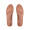 ELEFT 4D毛巾圈绒鞋垫 运动吸汗透气棉加厚 咖啡色 39-45可剪裁
