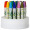 真彩(TRUECOLOR)24色学生六角杆丝滑易上色油画棒儿童蜡笔绘画笔 白桶/OP2068