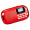 乐果 (NOGO) Q16 便携插卡小音箱带夜光按键 迷你音响 老人FM收音机 中文显示屏（玫瑰红）