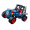 邦宝拼装积木儿童礼物 回力车赛车跑车模型男女孩玩具  极速酷跑6960