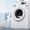 格兰仕（Galanz）8公斤变频滚筒洗衣机 中途添衣 24小时预约洗衣 白色 UG812